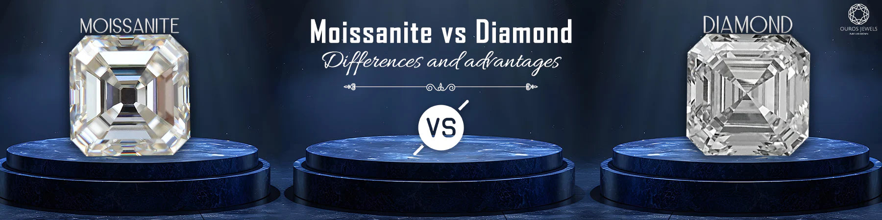 Moissanite vs. Diamond: Differences and Advantages Explained