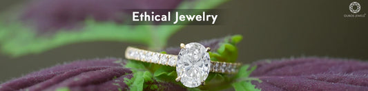 Ethical oval diamond ring jewelry appearance