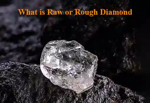 [Raw uncut diamond mined from the earth's crust]-[ouros jewels]