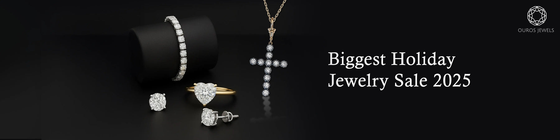 Ouros Jewels biggest holiday jewelry sale 2025 banner