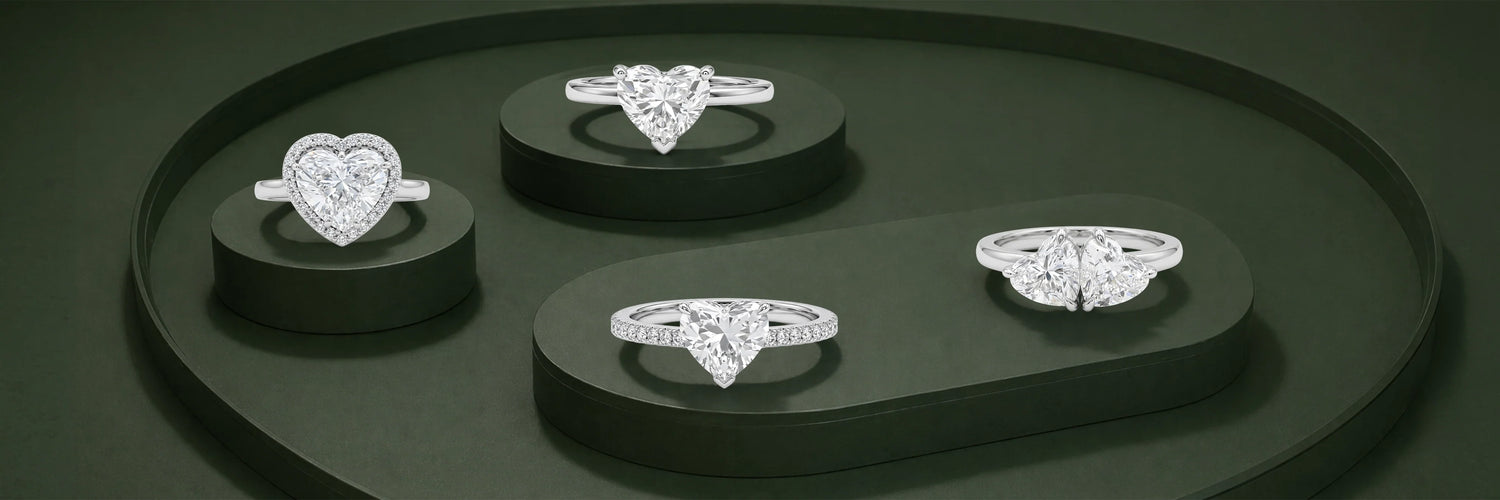 Heart Cut Engagement Ring