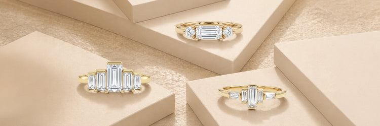 Dainty Lab Grown Diamond Engagement Rings