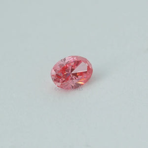 0.25 Carat Each Pink Oval Loose Diamond Ouros Jewels