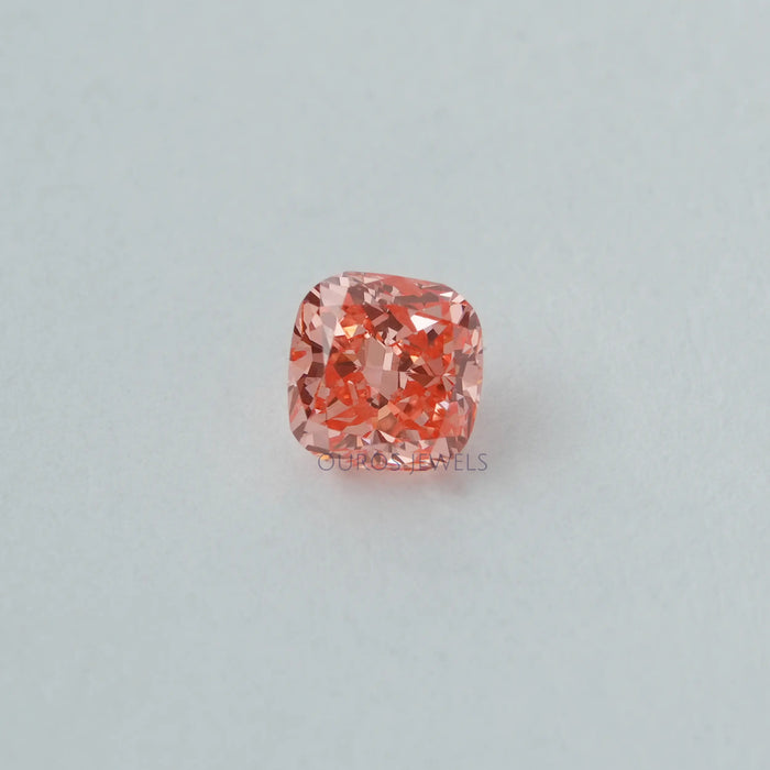 0.30 Carat Each Cushion Pink Loose Diamond Ouros Jewels