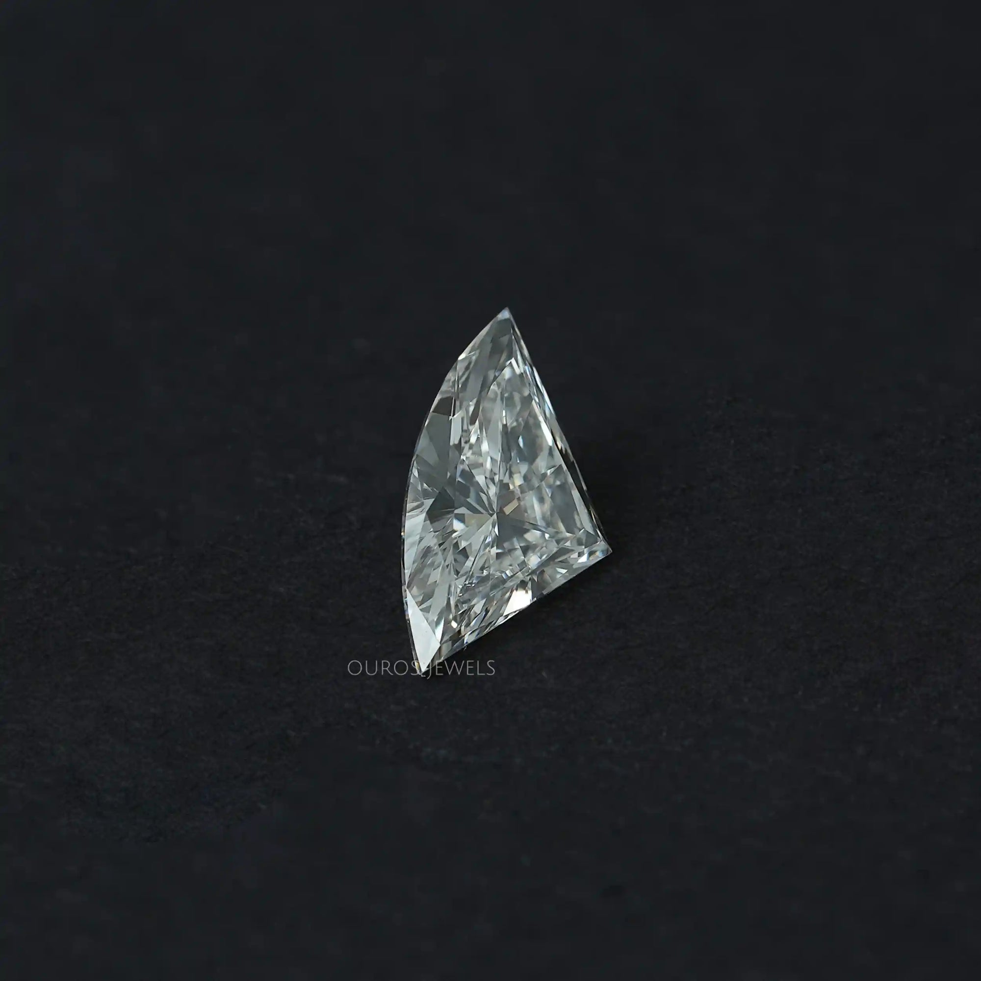 Antique Fan Cut Lab Diamond Pair Loose