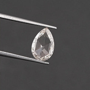 Pear Cut Diamond With Rose Cut