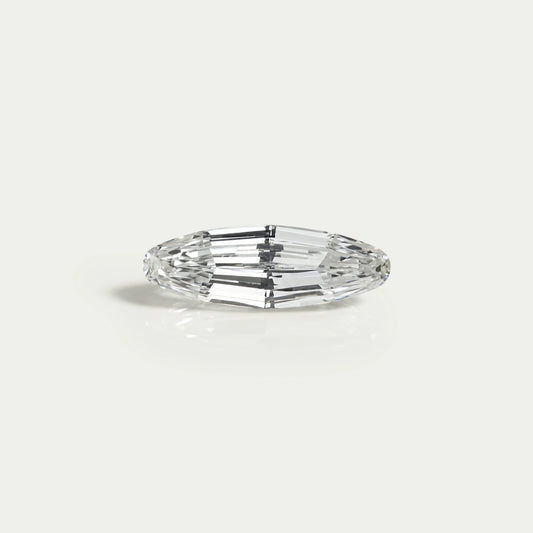 2.83 Carat Long Oval Cut Lab Diamond Loose