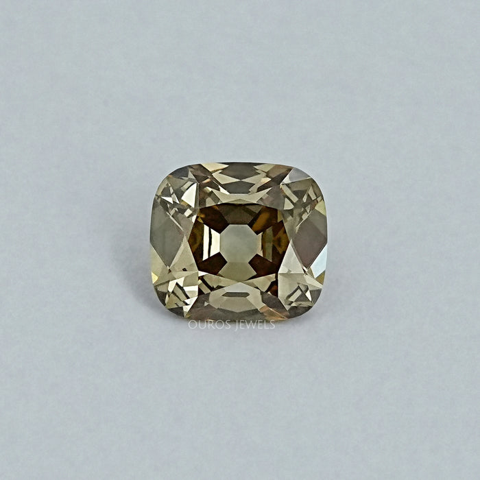 3.00 CT Champagne Old Mine Cushion Lab Grown Loose
