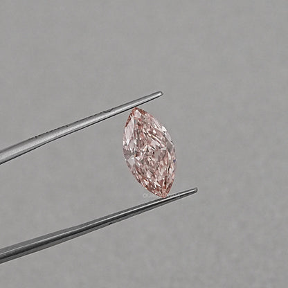 4.00 CT Fancy Pink Marquise Cut Lab Diamond