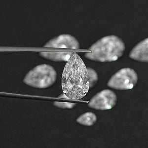 Pear Cut Lab Grown Diamond With IGI Certified