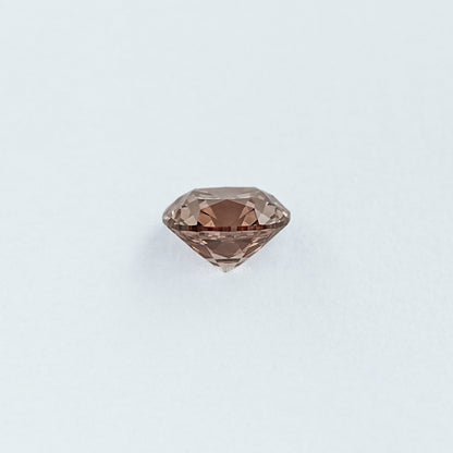 5.08 CT Old Mine Cushion Cut Champagne Diamond Loose