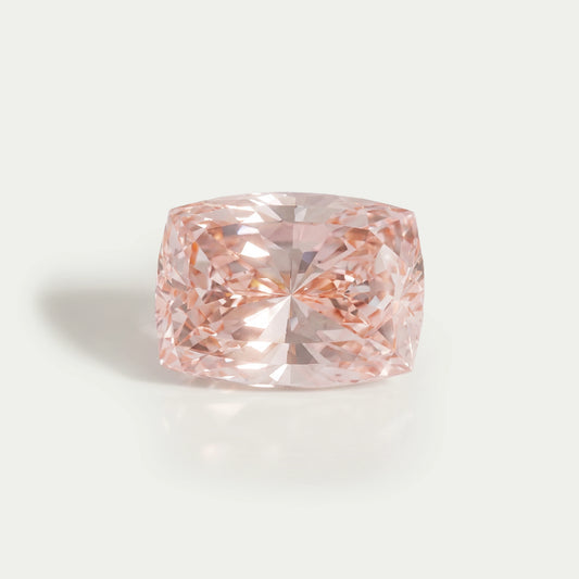 5.40 Carat Modified Pink Cushion Cut Lab Diamond Loose
