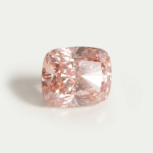 5.50 Carat Pink Cushion Cut Lab Grown Diamond Loose