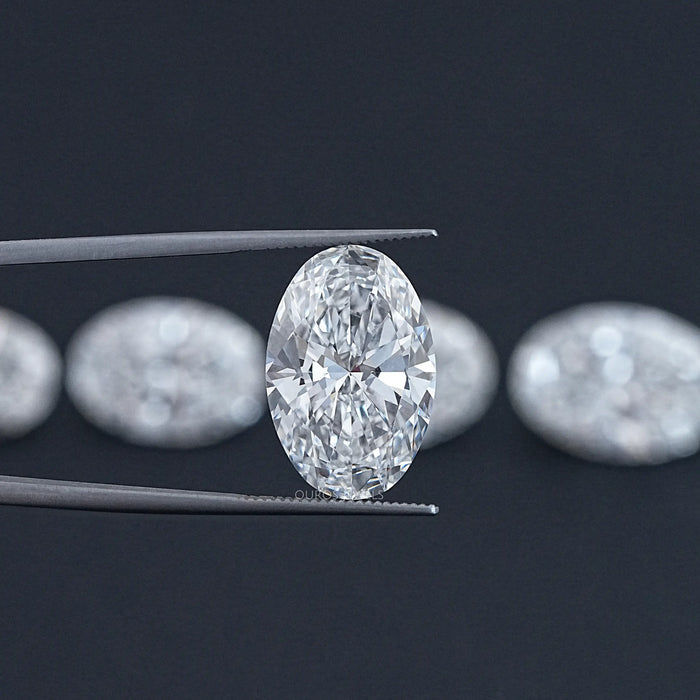Oval Cut Lab Grown Loose Diamond