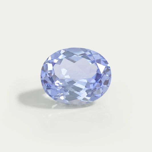 6.49 Carat Sapphire Colombian Light Blue Gemstone