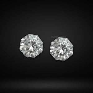 Octagon Shape Lab Grown Diamond Loose Pair