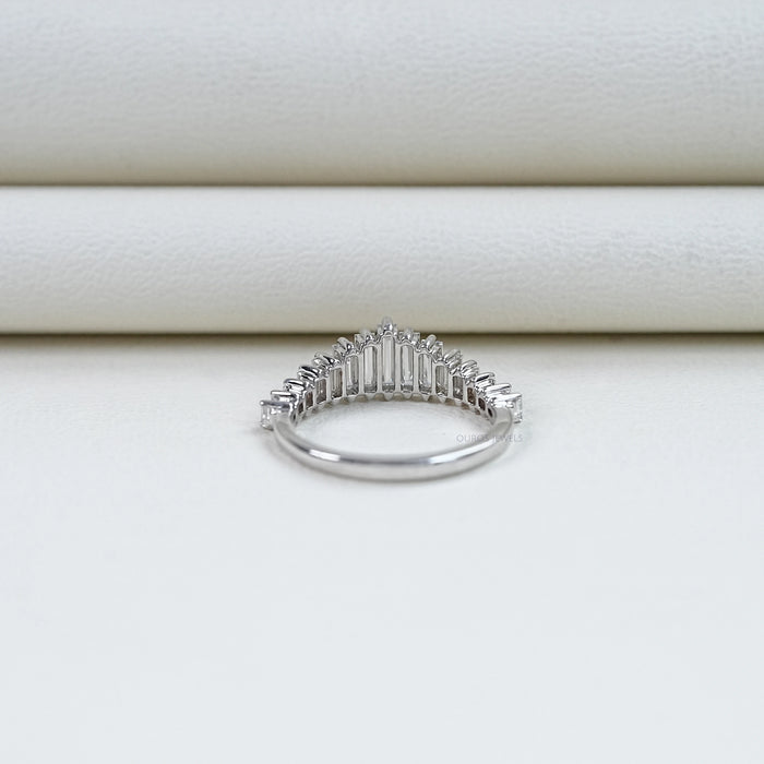Baguette Cut Diamond Wedding Band
