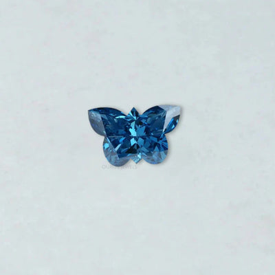 Blue Butterfly Lab Diamond In 0.55 Carat