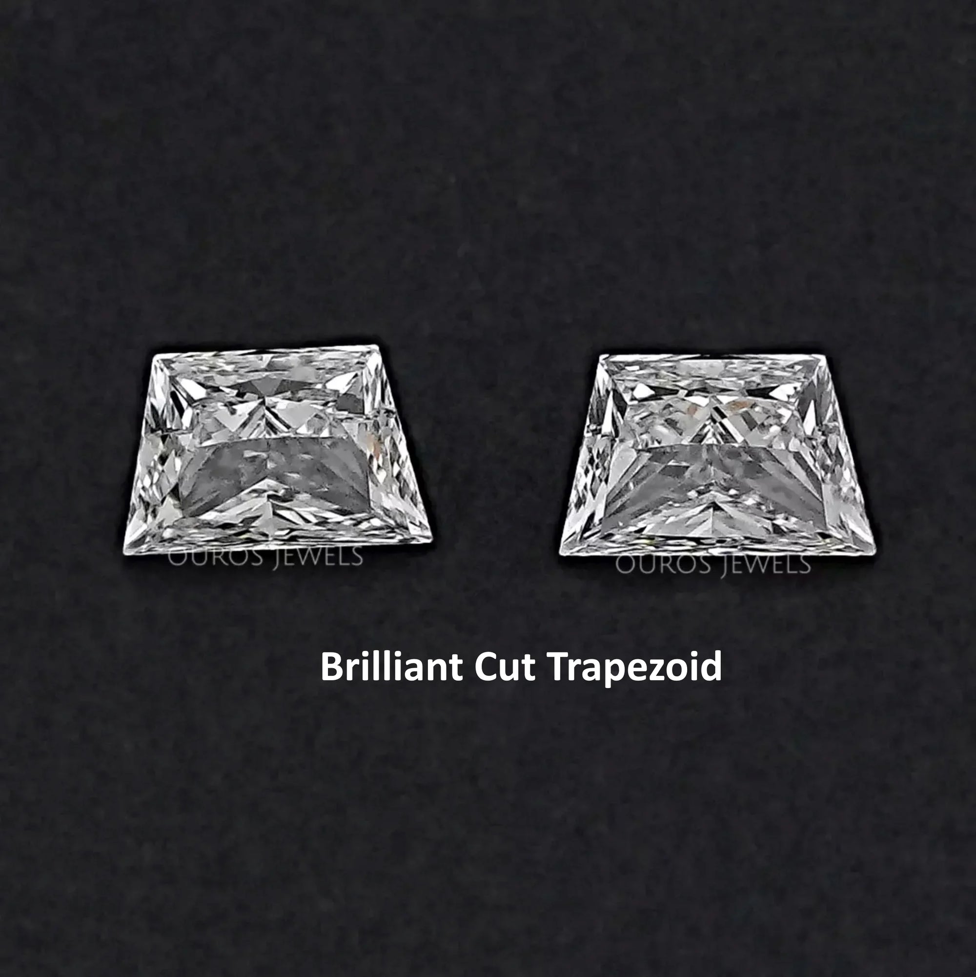 Trapezoid Lab Grown Diamond Matching Pair Loose