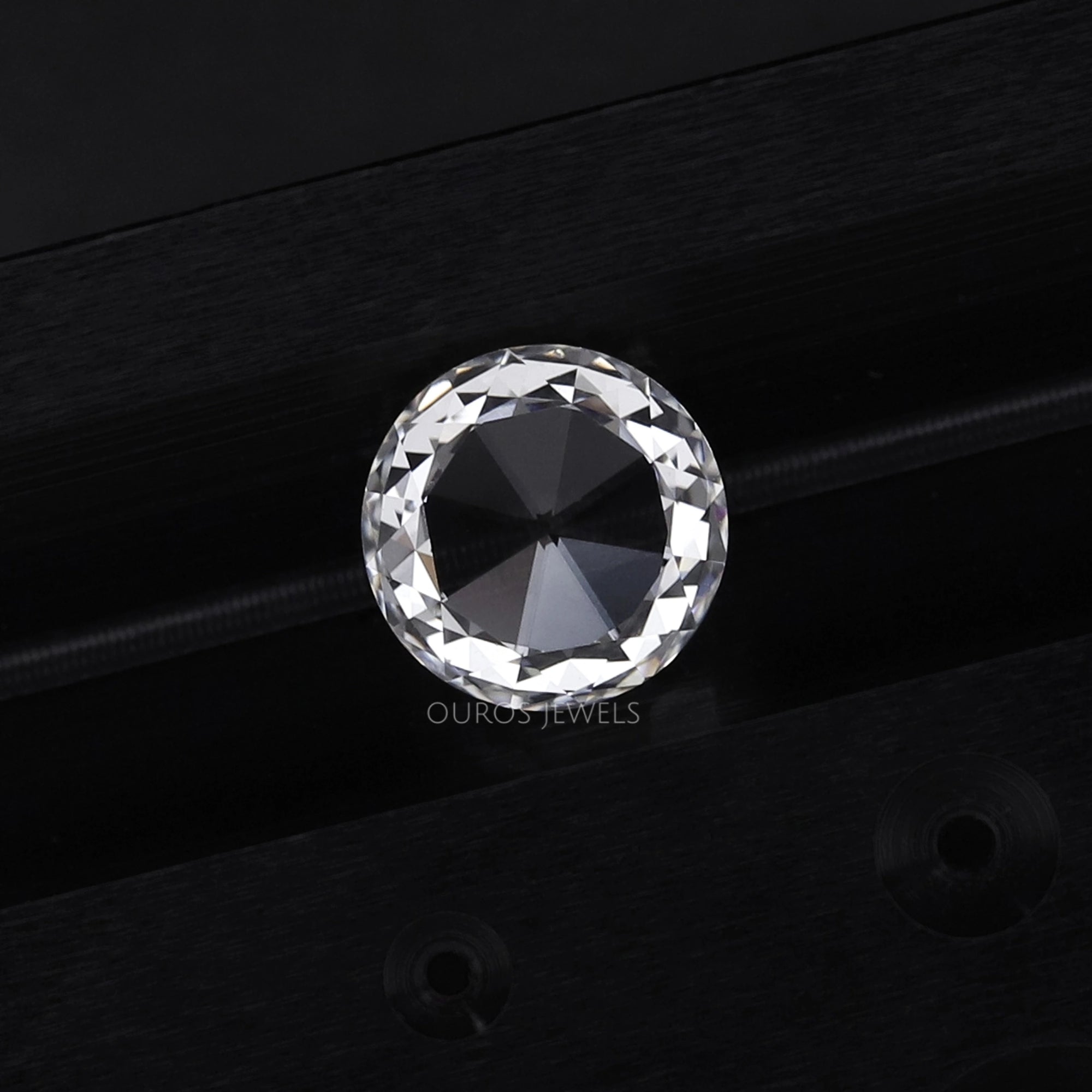 Rose Cut Round Lab Loose Diamond Loose