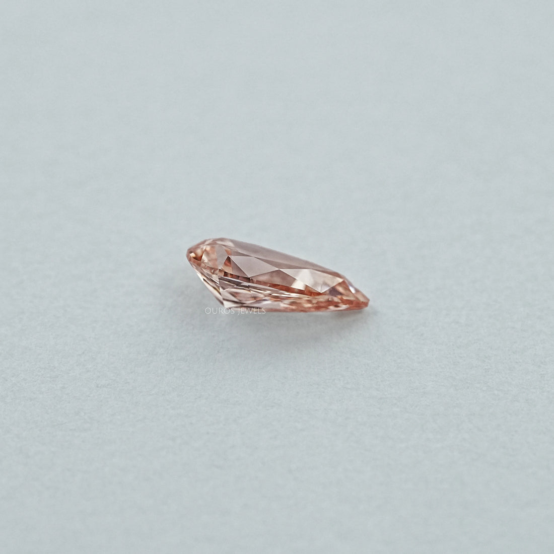 Brown Old Mine Pear Lab Grown Diamond Loose Loose