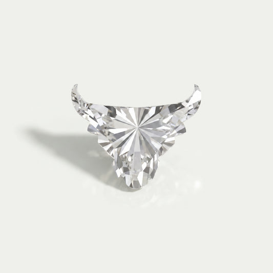 Antique Shape Bull Cut Lab Grown Diamond Loose