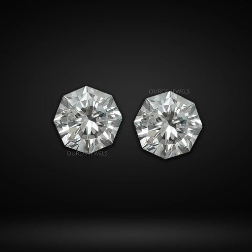 Octagon Shape Lab Grown Diamond Loose Pair