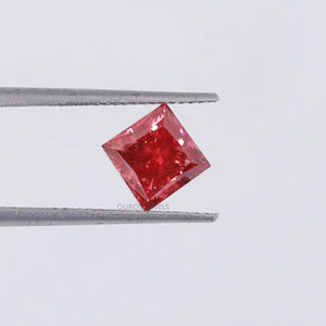 Princess Cut Lab Grown Diamond With 2.00 Carat