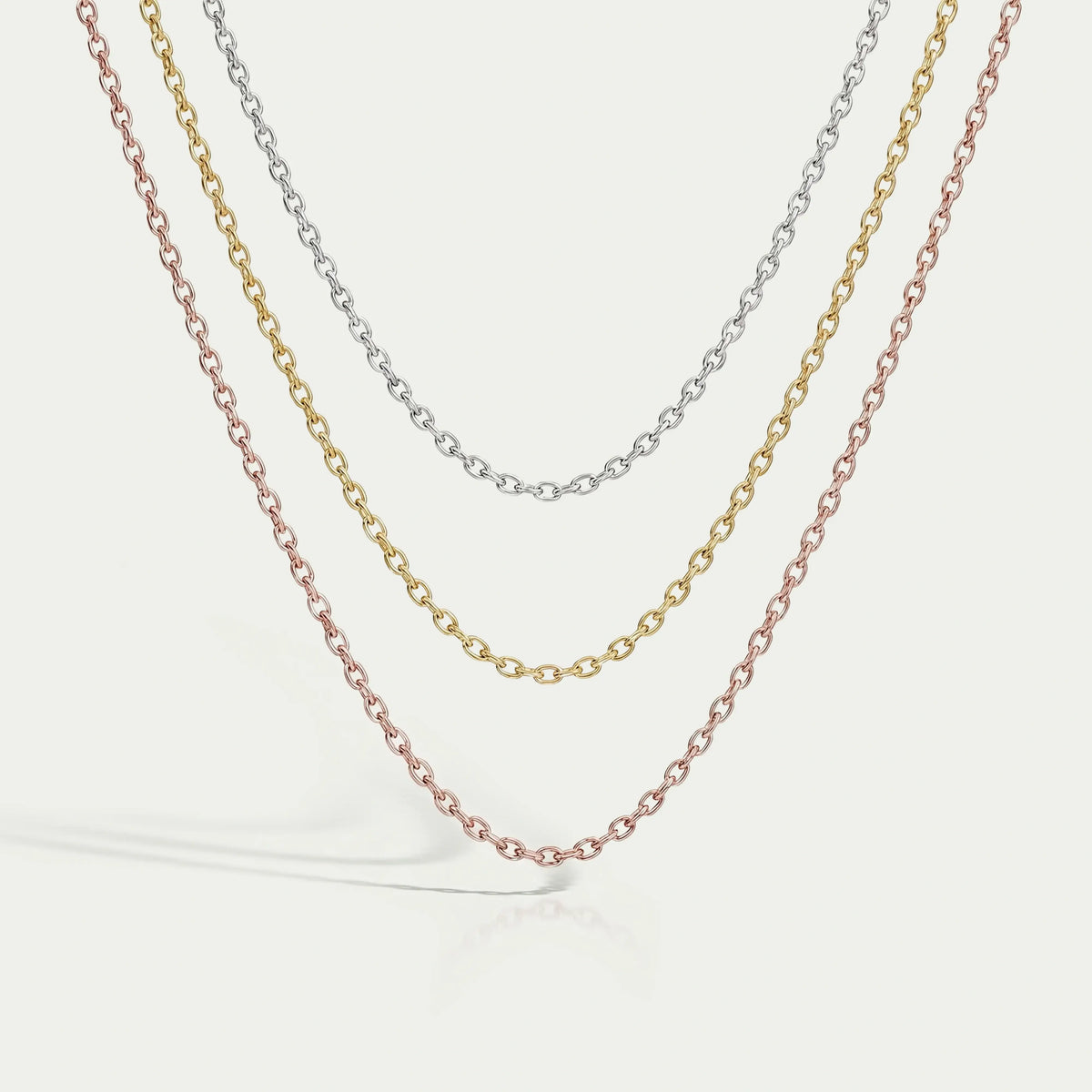 Dainty Flat Cable Chain