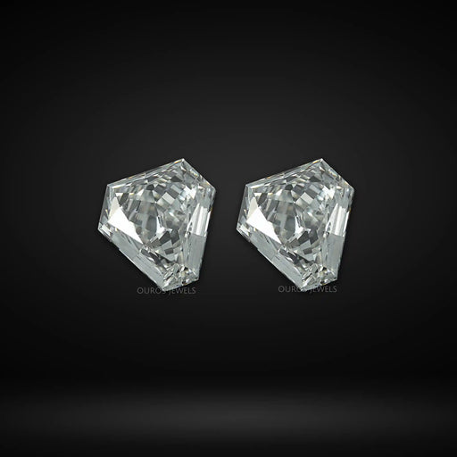 Calf Cut Loose Diamond on black Background 