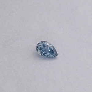 Blue Pear Lab Grown Diamond Loose