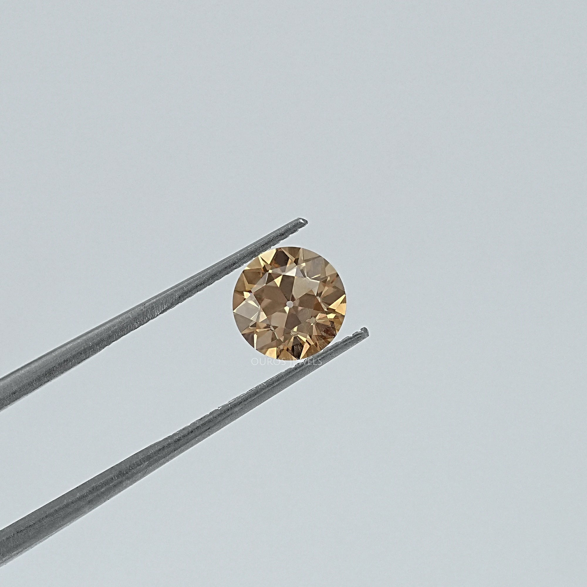 Champagne Old European Round Cut Dimaond Loose Loose