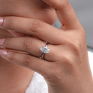 6 Prong Diamond Engagement Ring