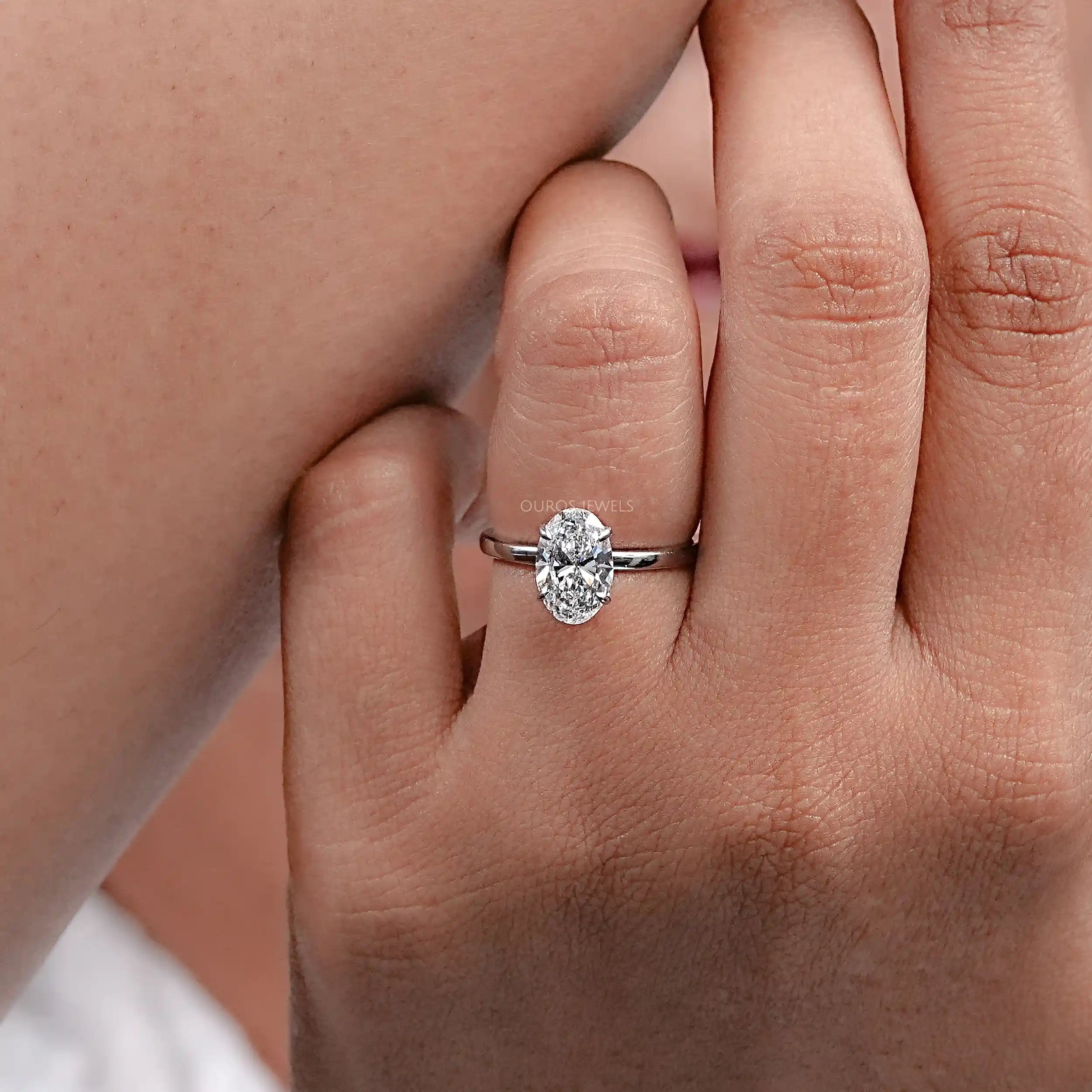 6 Prong Diamond Engagement Ring