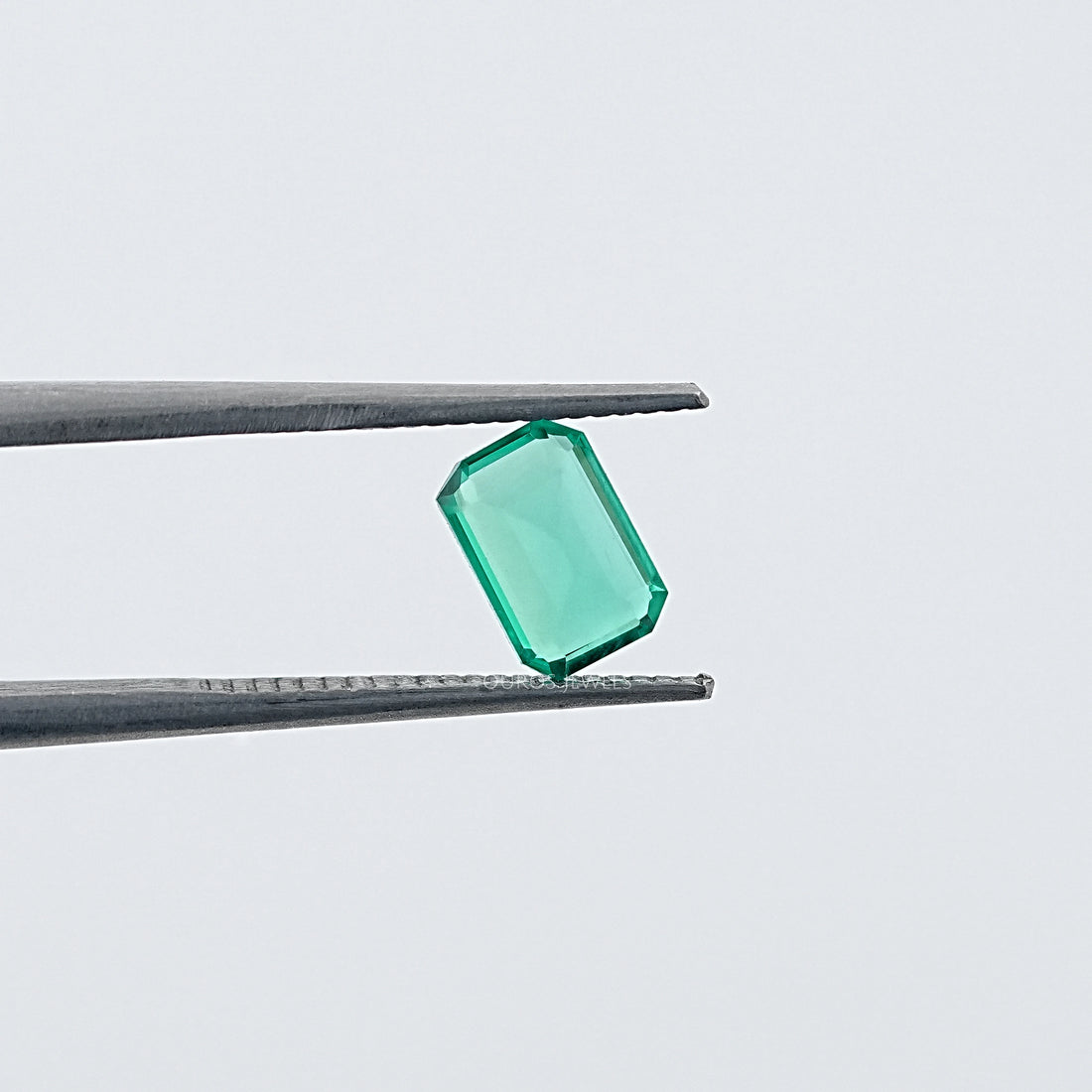 Emerald Cut Colombian Green Gemstone Loose