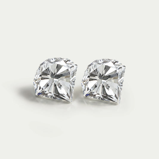 Unique Cone Cut Lab Diamond Matching Pair Loose