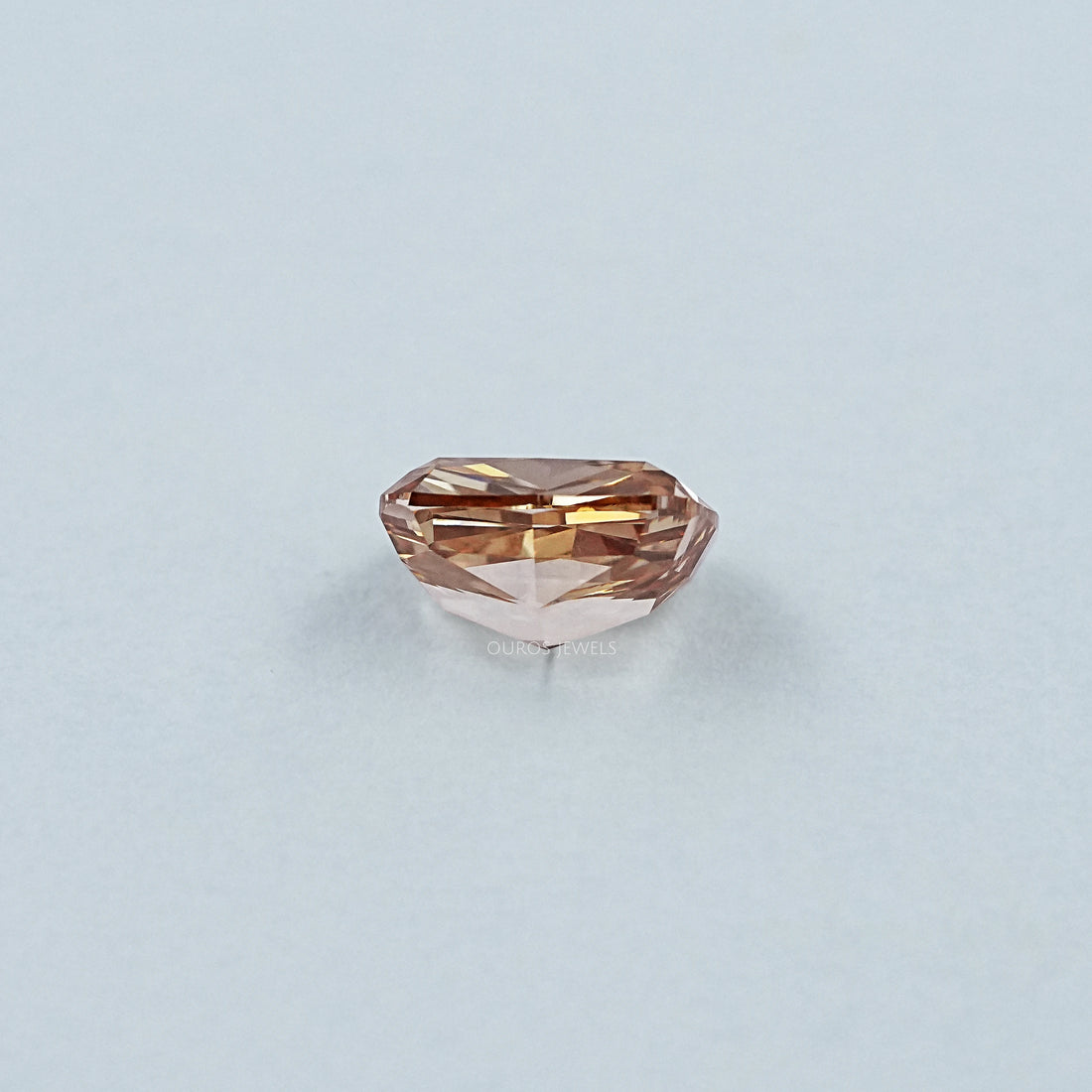 Crushed Ice Cushion Cut Champagne Loose Diamond Loose