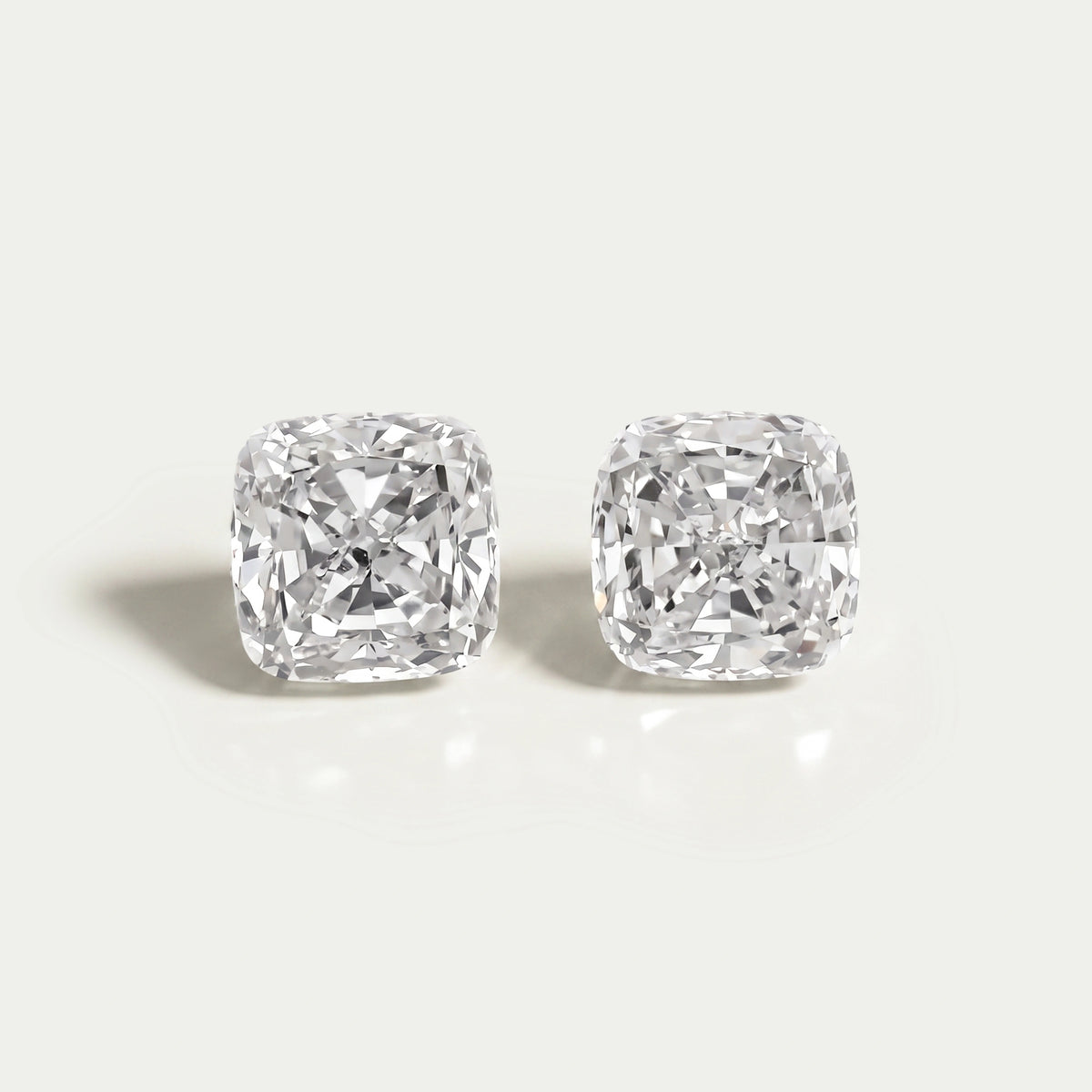 Cushion Cut Lab Diamond Matching Pair Loose