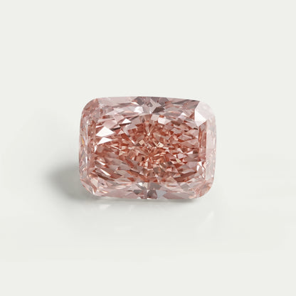 Cushion Cut Lab Grown Diamond - Fancy Vivid Pink