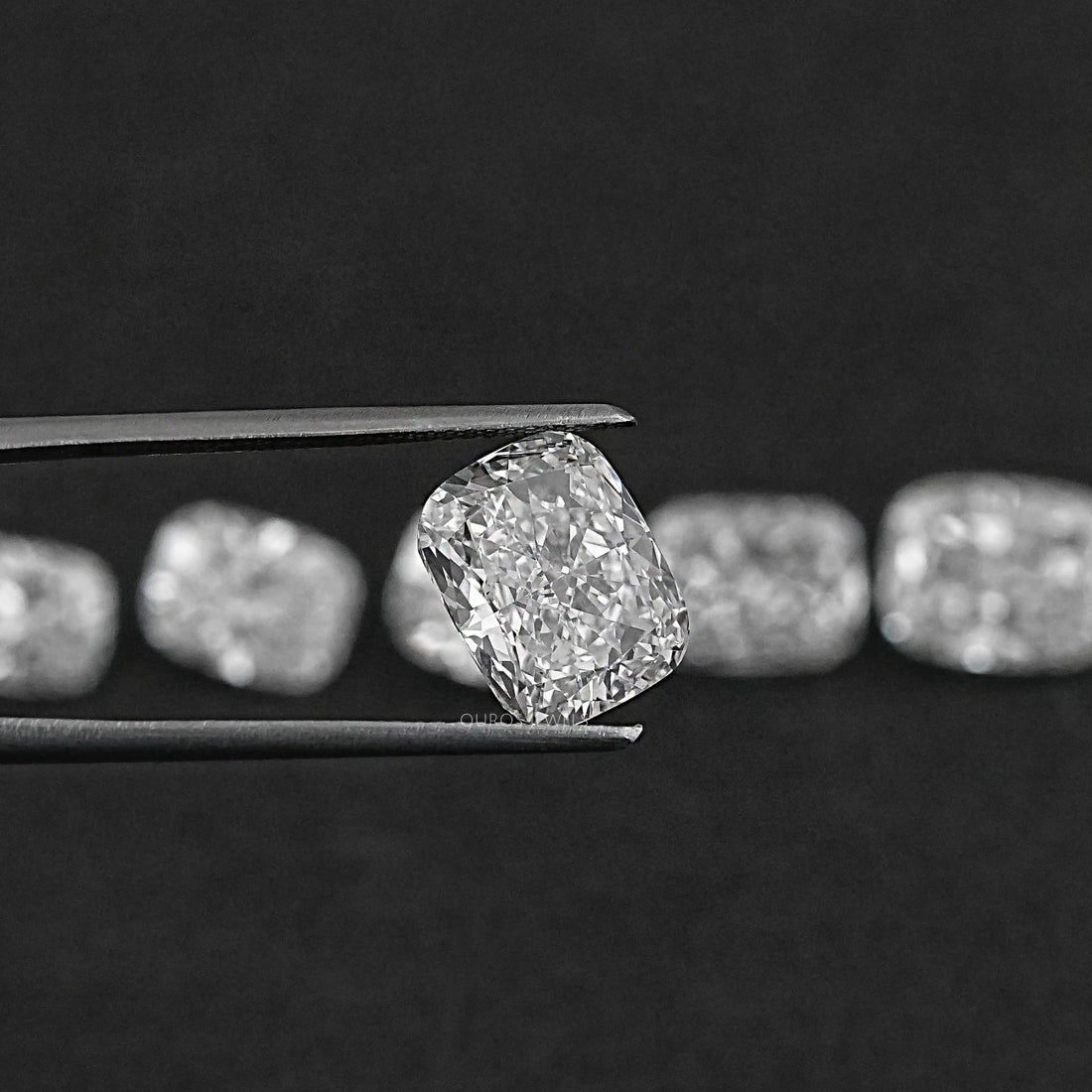 Certified Elongated Cushion Cut Lab Grown Diamond Loose