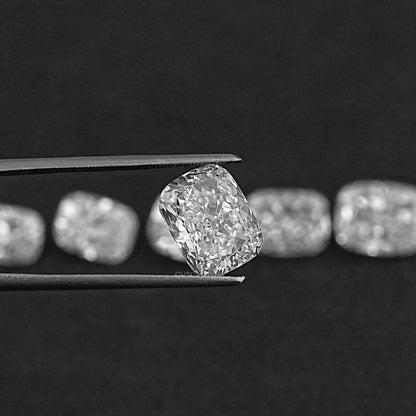 Certified Elongated Cushion Cut Lab Grown Diamond Loose