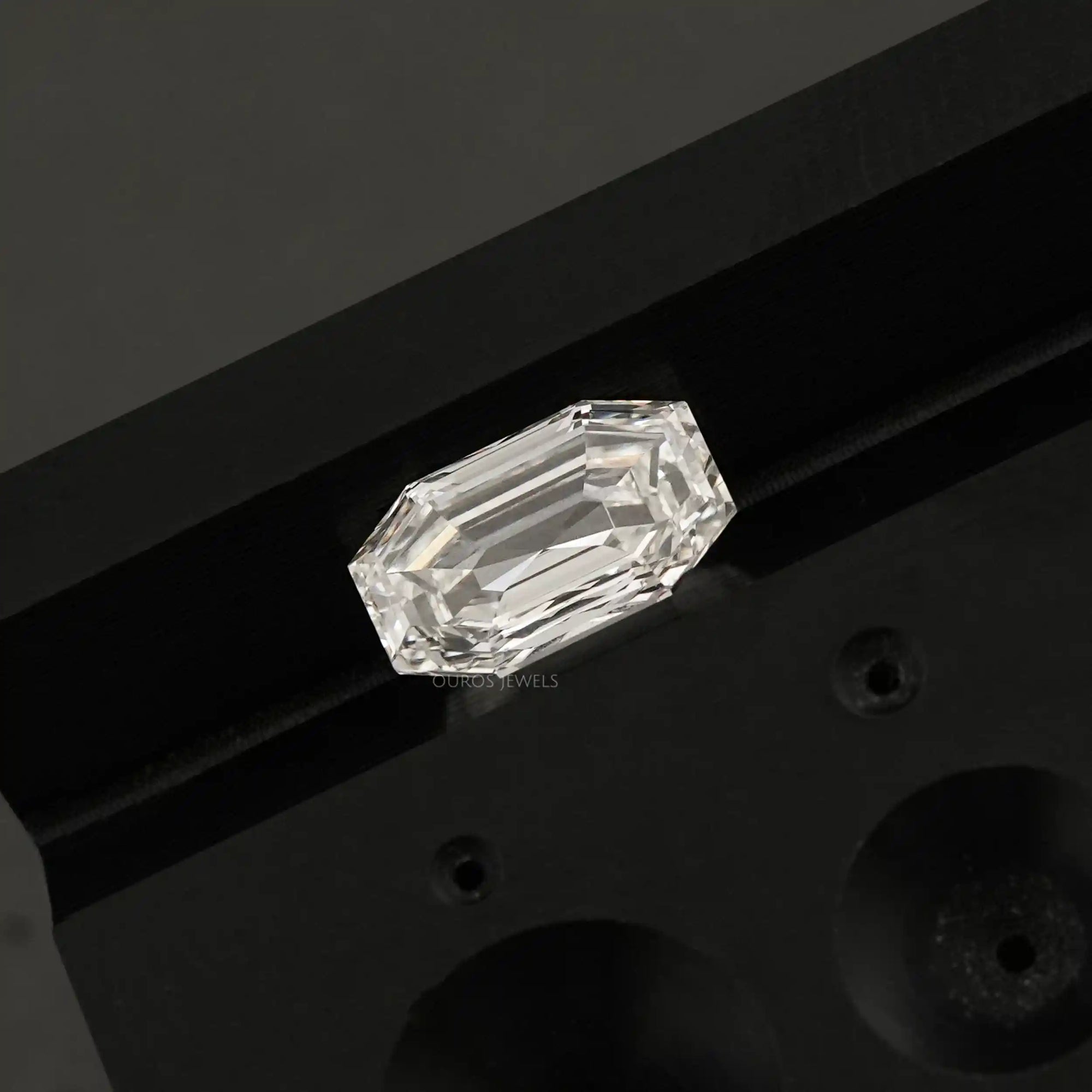 Modified Emerald Cut Lab Grown Diamond