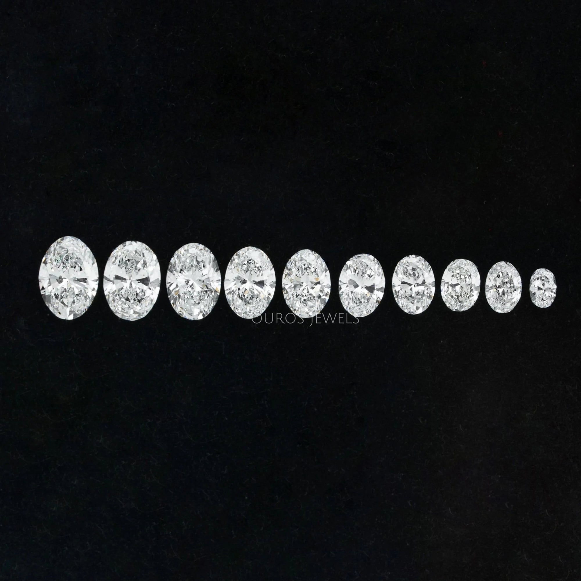 Brilliant Cut Oval Lab Grown Diamond Loose