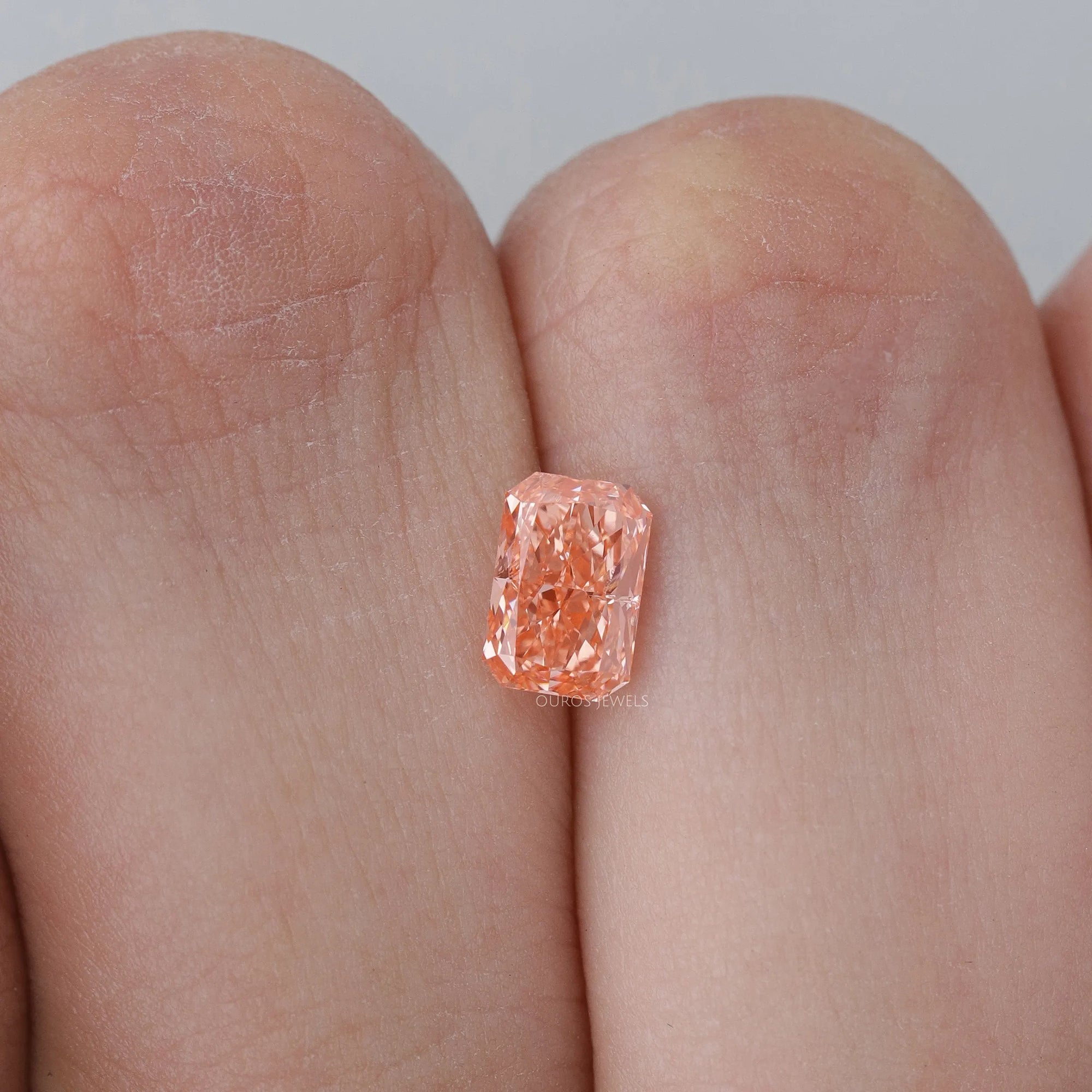 1.05 Carat Radiant Cut Lab Grown Diamond Loose