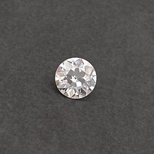 Flower Pattern  Old European  Round  Cut  Diamond