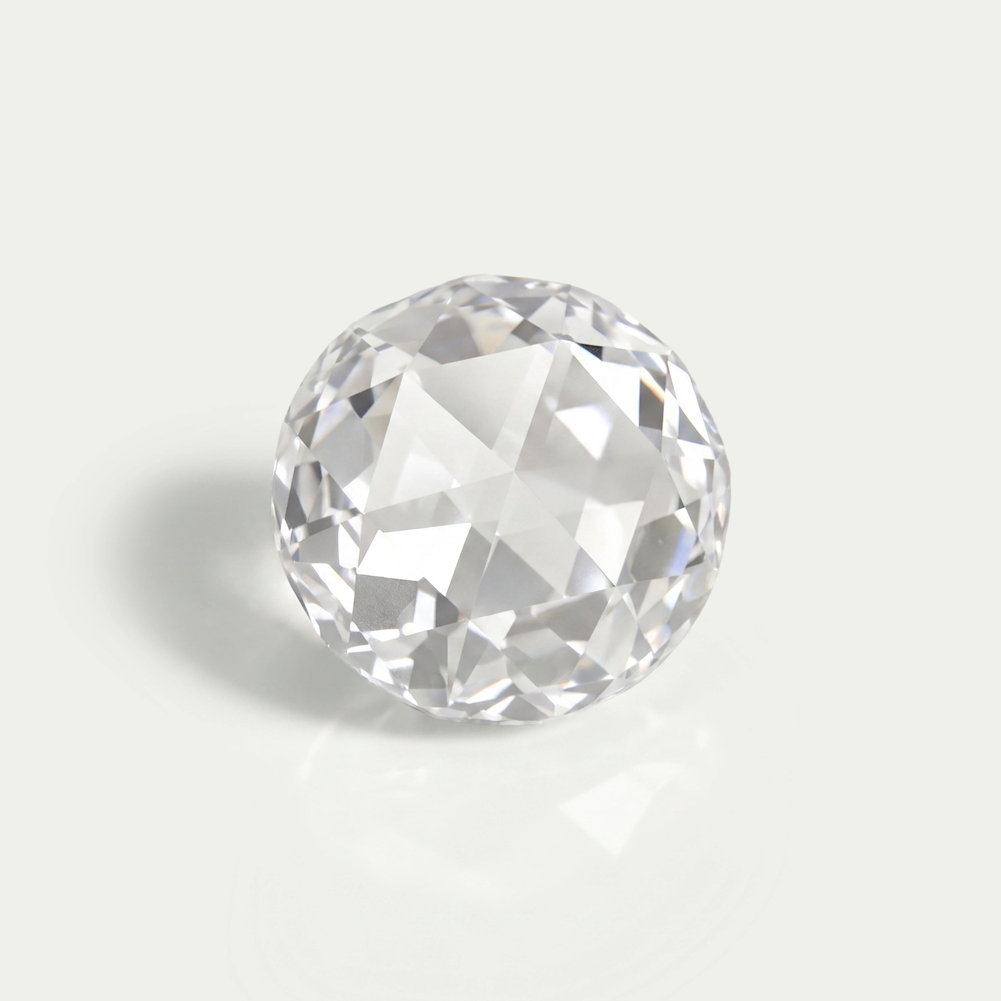 Double Rose Cut Lab Grown Diamond Loose
