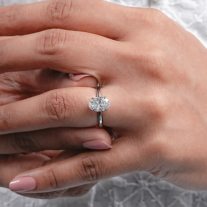 6 Prong Diamond Engagement Ring