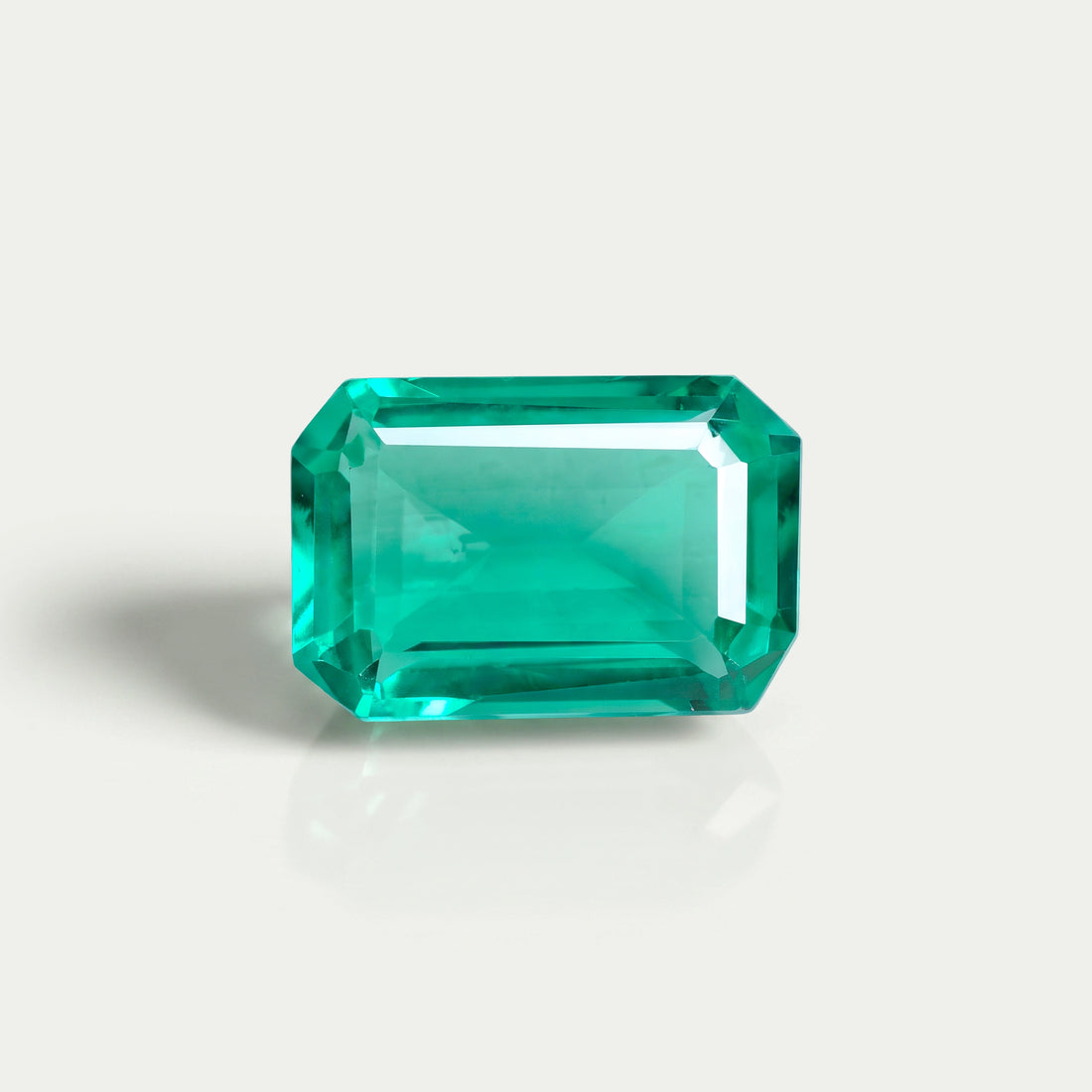 Emerald Cut Colombian Green Gemstone Loose