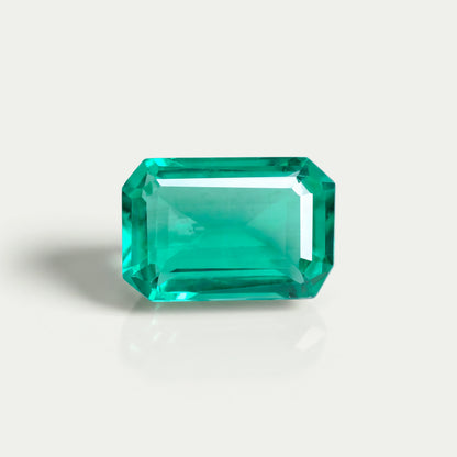 Emerald Cut Colombian Green Gemstone Loose