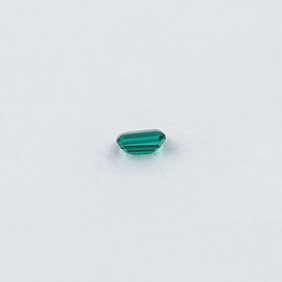 Zambian Green Emerald Cut Gemstone Loose